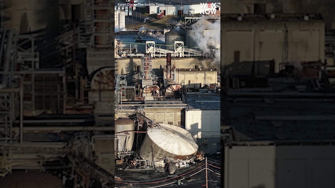 Chemical tank implosion leaves one dead, nine missing in Washington paper mill