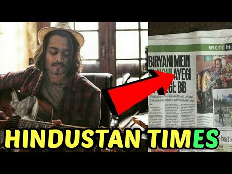 BB KI VINES FEATURED IN HINDUSTAN TIMES NEWS PAPER - SANG HOON TERE SOON | LOGAN PAUL, TGFbro, FM |