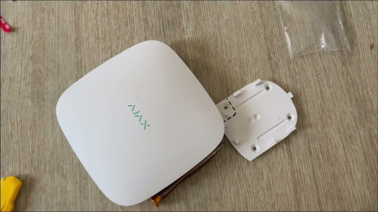 Заменил аккумулятор на Ajax Hub 2