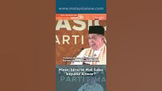 Mesej tersirat Mat Sabu kepada Anwar? | 8 November 2025