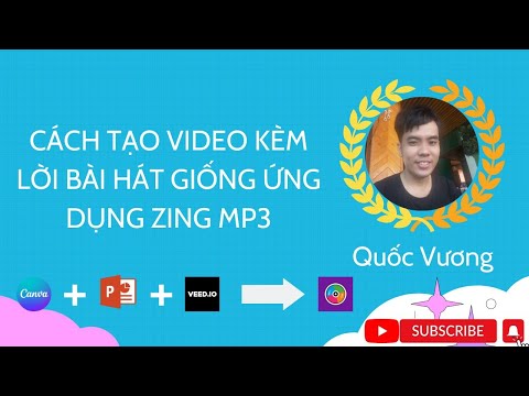 Hướng dẫn cách tạo video kèm lời bài hát giống ứng dụng Zing Mp3 | 5/10/2022