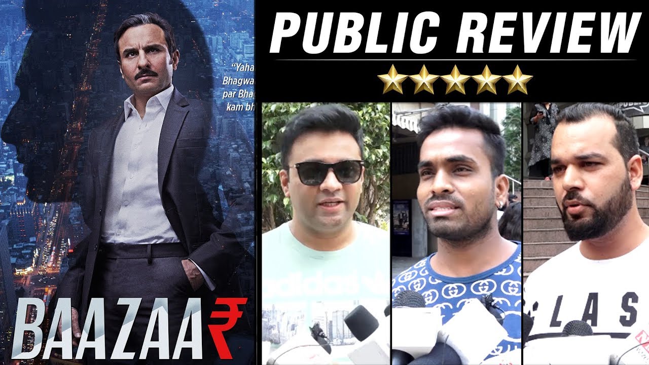 Baazaar Public Review | Saif Ali Khan, Radhika Apte, Rohan Mehra | Baazaar Movie Review