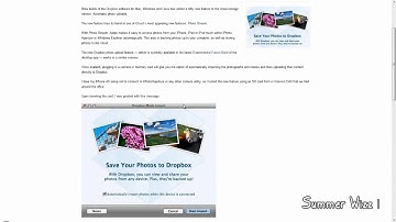 Dropbox Tests Automatic Camera Uploads