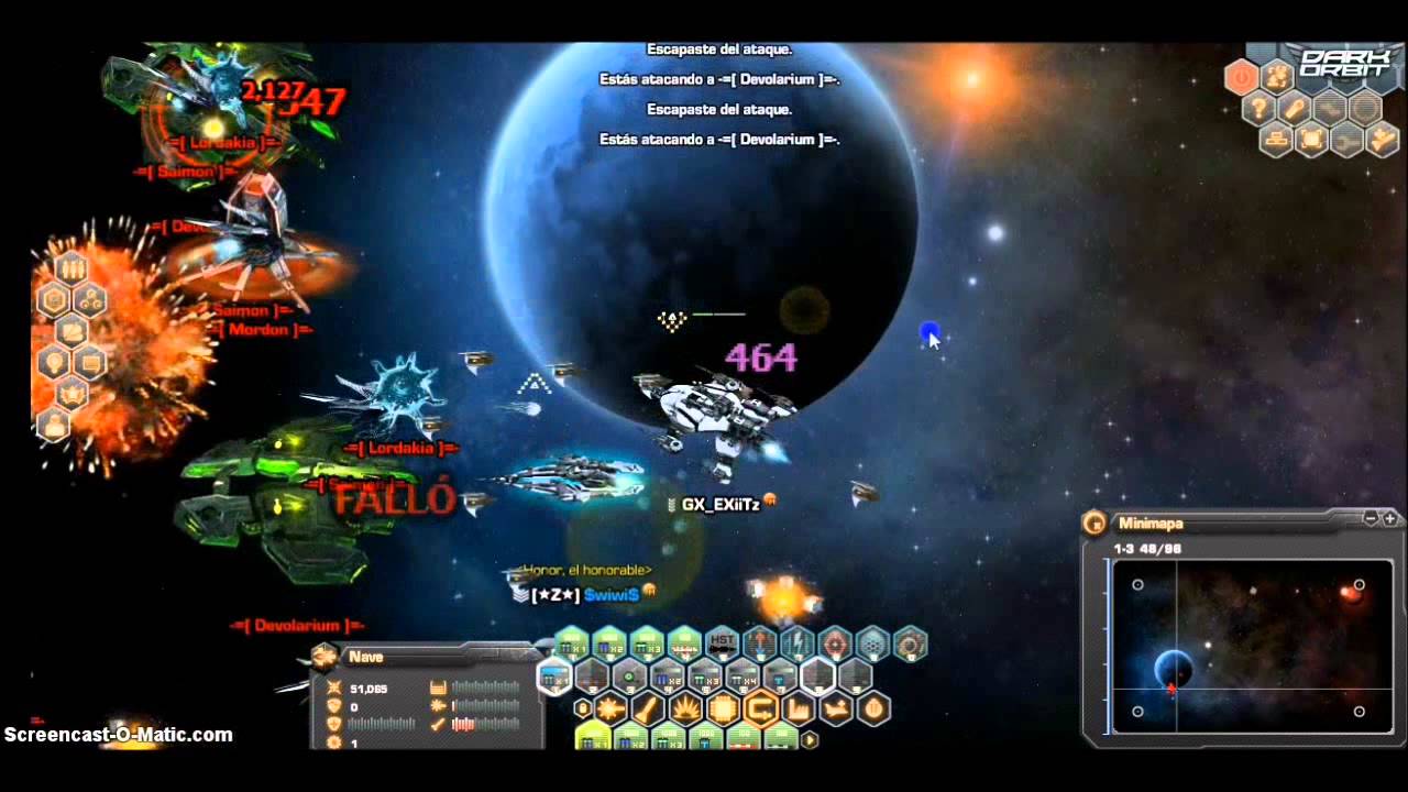 Devolarium Dark Orbit peke vs Devolarium - YouTube