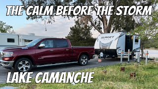 Lake Camanche RV Camping | The Calm Before the Storm