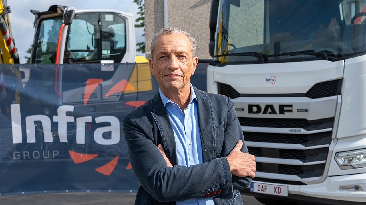 Infra Group Belgium deliberately chooses DAF: “Reliability is our top priority."