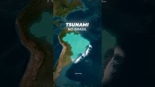Why are there no tsunamis in Brazil? 🌊 #tsunami #geography #curiosity