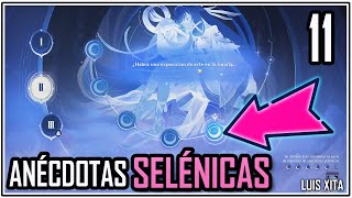 ANÉCDOTAS SELÉNICAS (II) Diálogos No.11 🌙 LA PEQUEÑA PINTORA III GENSHIN IMPACT Nod Krai II Pintura