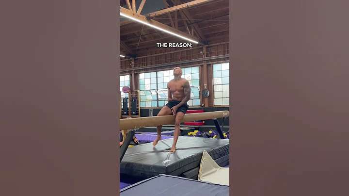 Why boys don’t do beam😶🫣 #gymnastics #fail #bloopers