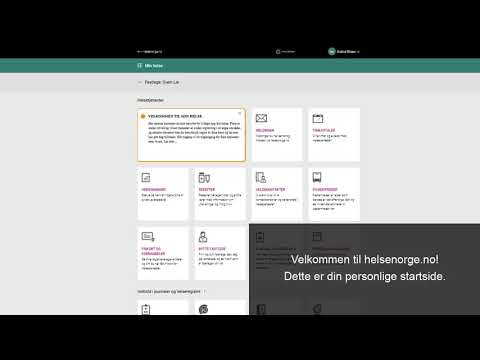 Slik logger du inn på helsenorge.no