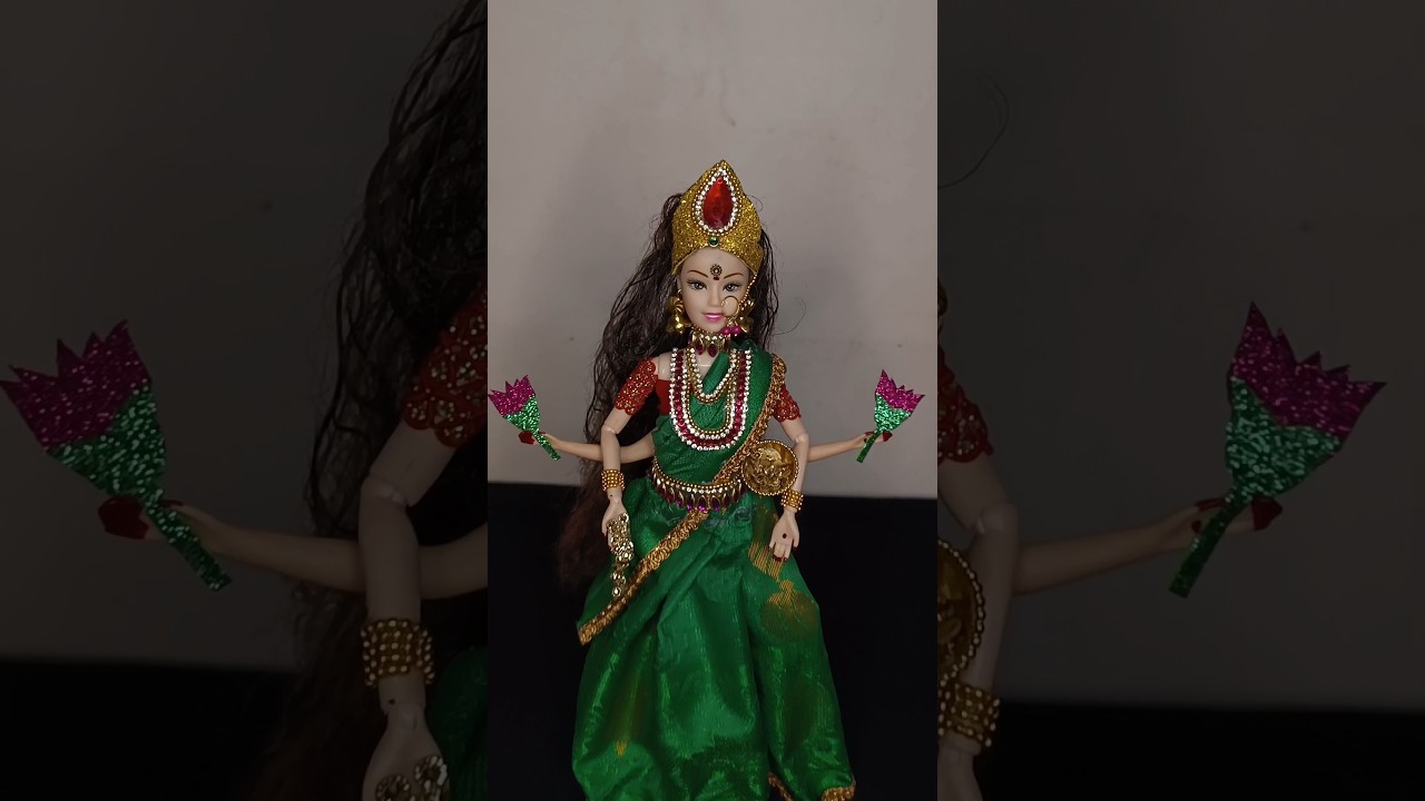 Goddesses lakshmi devi with barbie doll 