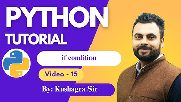 Python If else condition | Kushagra Sharma | Python Full course #if #ifelse #pythonprogramming
