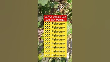 Only A Genius Can Spot The Mistake:Epi-653.Try Your Skills! #shorts #puzzlegame #brainteasers