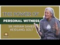Sr. Miriam James Heidland, SOLT -The Power of Personal Witness (2019 Defending the Faith Conference)