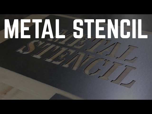 Custom Metal Stencil - Industrial Stencil Product Video