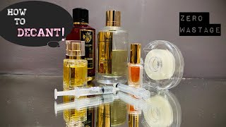 How To Decant Your Perfumes Simple And Easy Ways To Decant Ht Carry Fragrances While Traveling