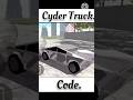 CYBER TRUCK CHEAT CODE in Indian Bike Driving 3D #shorts #indianbikedriving3d #viralvideo
