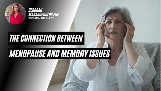 Celebrity Understanding Memory Issues in Menopause | Cognitive Changes and Solutions Wealth