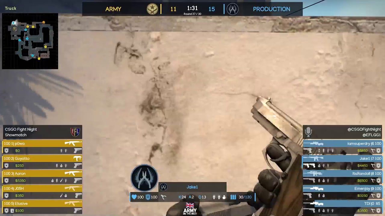 CSGO FIGHT NIGHT | Production vs Army| CSGO FIGHT NIGHT TOURNAMENT ...