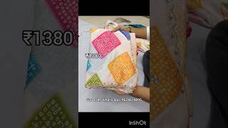 Jaipuri Hand Work Saree