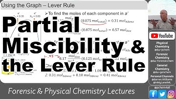 4449 L21 Partial Miscibility & the Lever Rule Calculation of Partitioning 2024