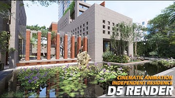 D5 RENDER | INDEPENDENT RESIDENCE AT BASHUNDHARA RIVERVIEW | CINEMATIC ANIMATION | SKETCHUP 2021