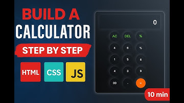 💻 Build a Stylish Calculator Using HTML, CSS & JavaScript | TechYaaar | Coding for Beginners|