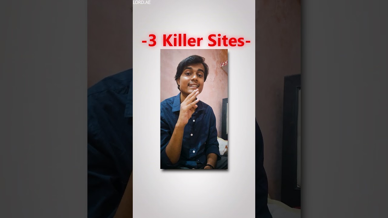 3 Killer Sites *Every Editor Should Know*