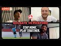 "You are so BUSY!" | Mason Holgate v Jordan Pickford at FIFA20 - With Rio Ferdinand