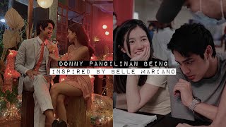 donny pangilinan being inspired by belle mariano | donbelle