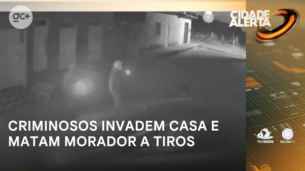 Bandidos derrubam portão de imóvel, invadem casa e matam morador com vários tiros | Cidade Alerta CE