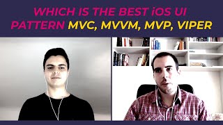 Which is the best iOS UI pattern MVC, MVVM, MVP, VIPER? screenshot 4