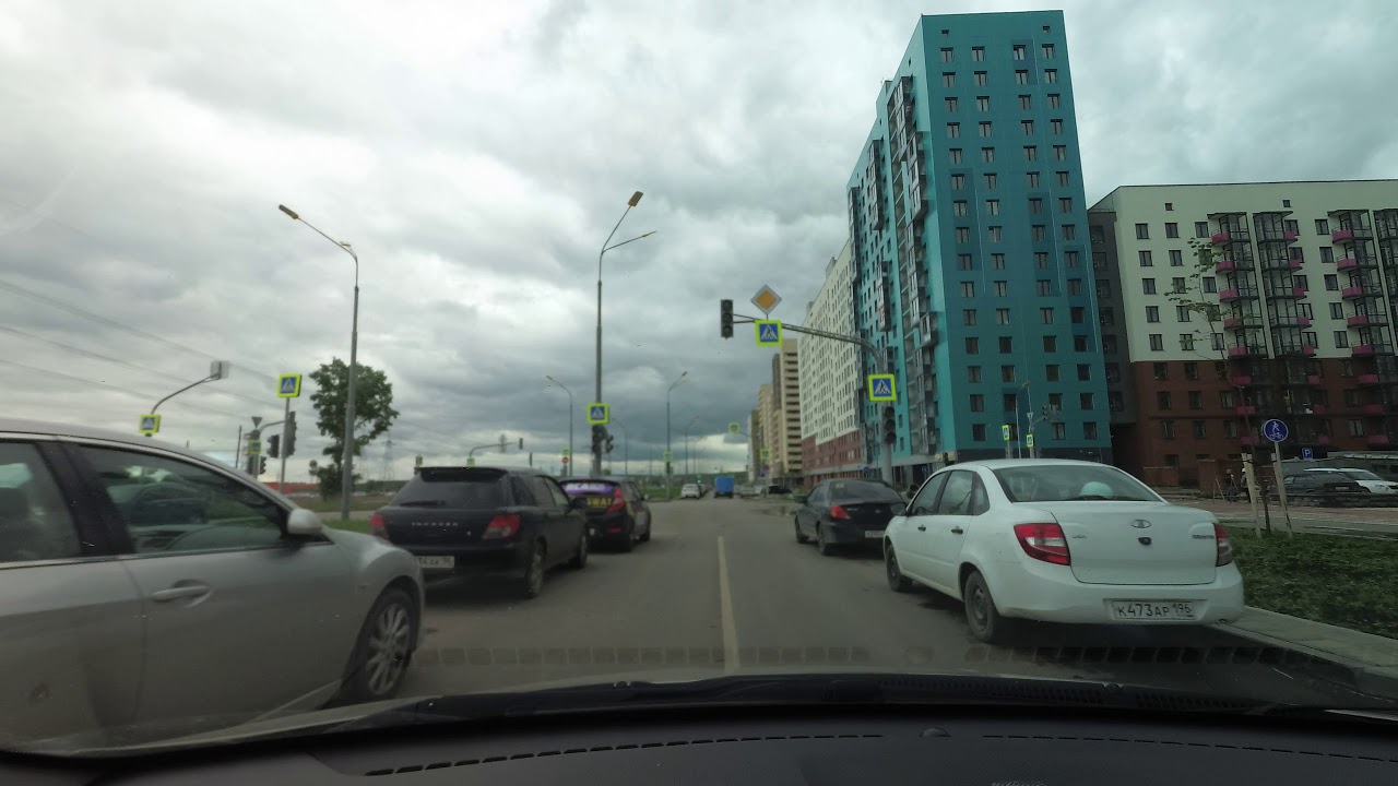 Екатеринбург ДЕНЬ. Чемпионов, Счастливая, Золотистый бульвар, Лучистая ...