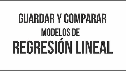 Tutorial Básico de STATA (9) - Guardar y Comparar Modelos de Regresión Lineal