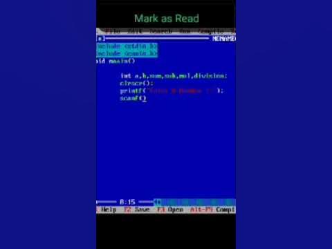 write a program to create simple calculator using turbo c||turbo c++ ...
