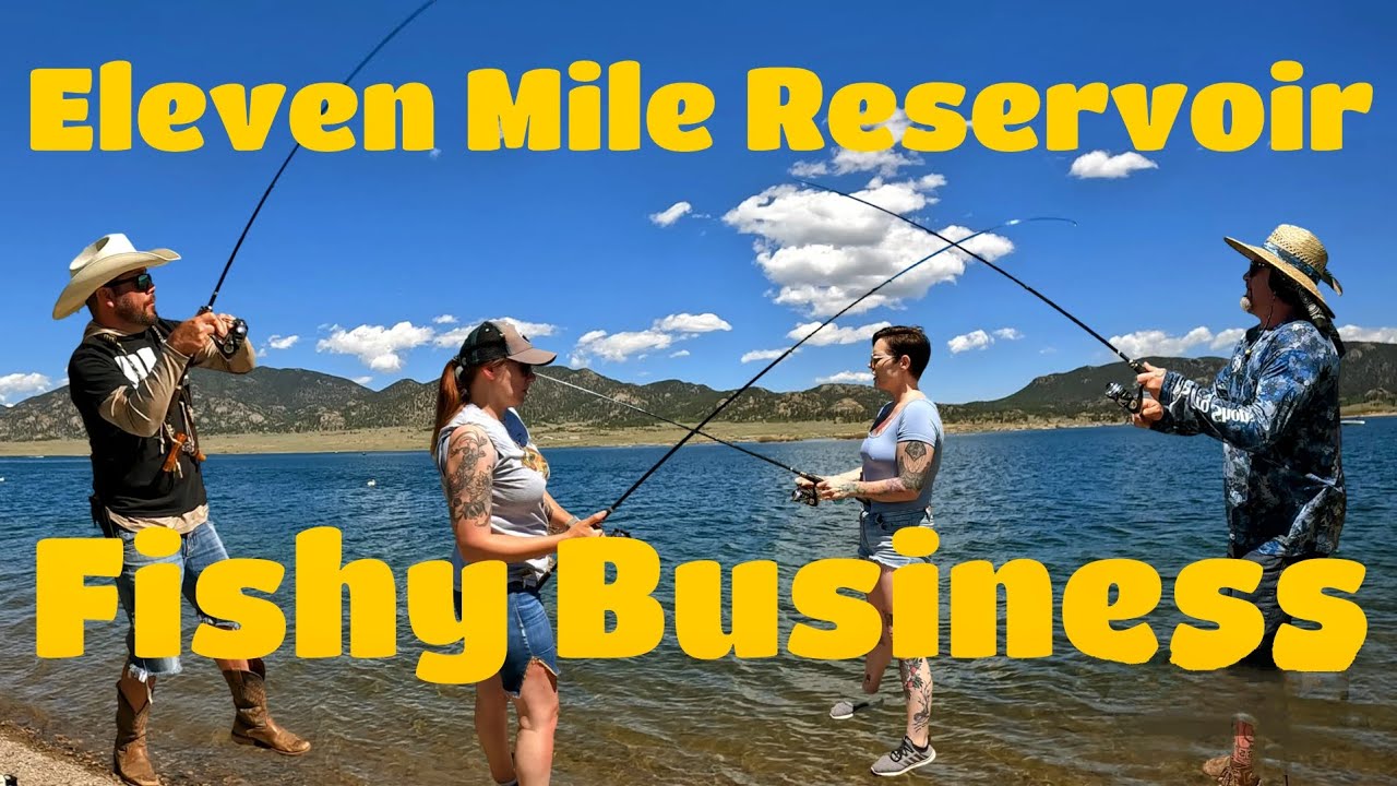 Trout Fishing Eleven Mile Reservoir (COLORADO). Sun's out, JORTS out!!! YouTube