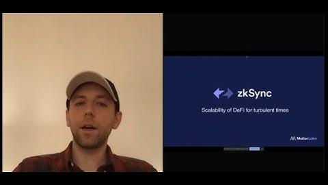 Matter Labs: zkSync: DeFi Scalability For Turbulent Times