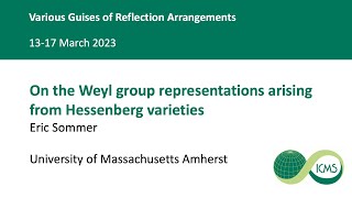 On the Weyl group representations arising from Hessenberg varieties, Eric Sommer, 13/03/2023