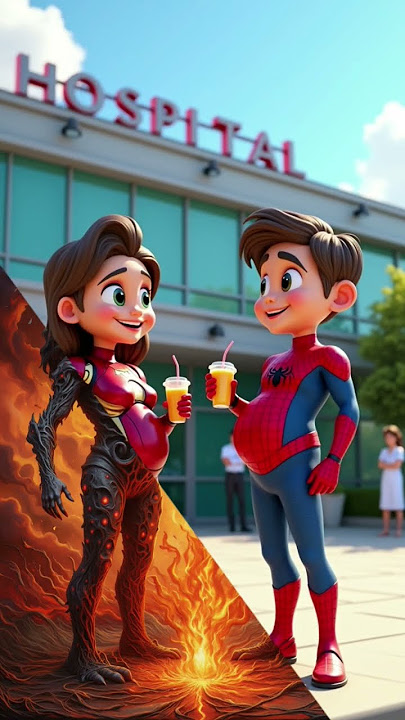 🥰Evolution of Avengers | Spider Boy And Irongirl 💥 #shorts #irongirl #sirenhead #avengers #spiderman