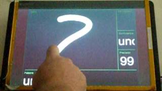 LCD flat multi finger test2