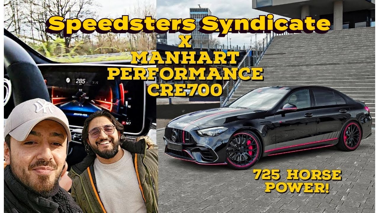 Unleashing the Beast: Manhart Performance CRE 700 Review |Mercedes-AMG C63 SE| Topspeed on Autobahn