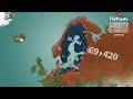 The Second Northern War Using Google Maps