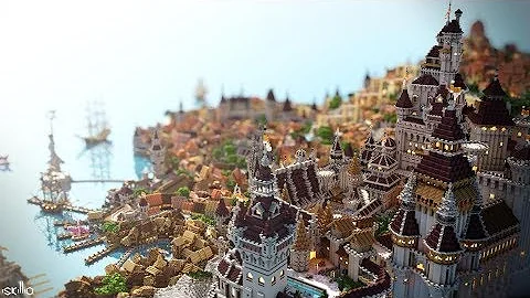 Novigrad - Minecraft Timelapse by Elysium Fire + DOWNLOAD