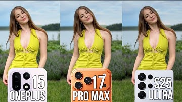 OnePlus 15 vs iPhone 17 Pro Max vs Samsung Galaxy S25 Ultra Camera Test Comparison