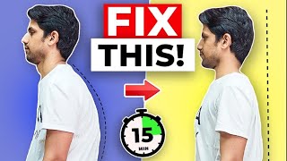 Correct your BAD POSTURE in 15 minutes | Pain Relief & Posture correction exercises | Saurabh Bothra