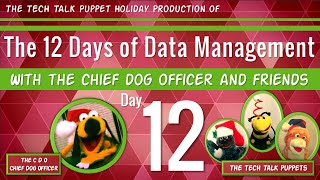 THE 12 DAYS OF DATA MANAGEMENT - Day 12 with The Tech Talk Puppets