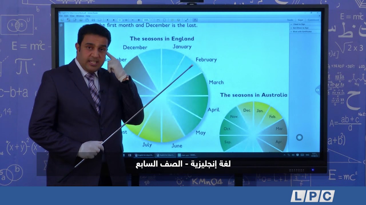 درس لغة انجليزية - الصف السابع