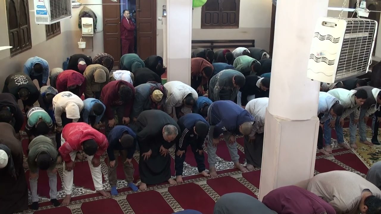 الشيخ مجدي البريه صلاة العشاء مسجد ابو بكر الصديق 1رمضان قرانشو بسيون تصوير محمد رمضان 