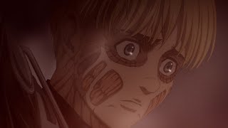 [4K] Armin Transforms Into Colossal Titan | Attack On Titan Season 4