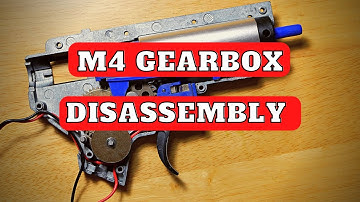 How to M4 Gearbox / version 2 gearbox disassembly & reassembly
